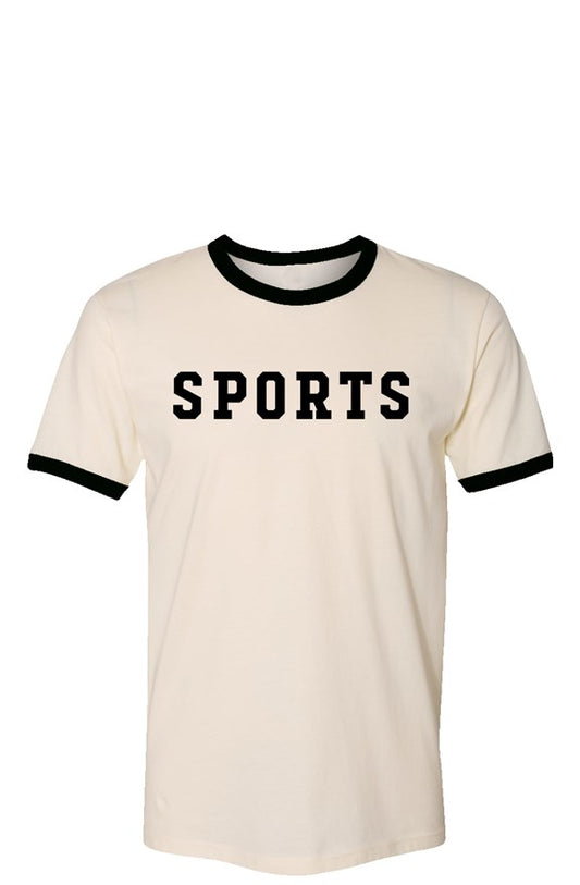 The Iconic SPORTS Brand Vintage Ringer T-Shirt