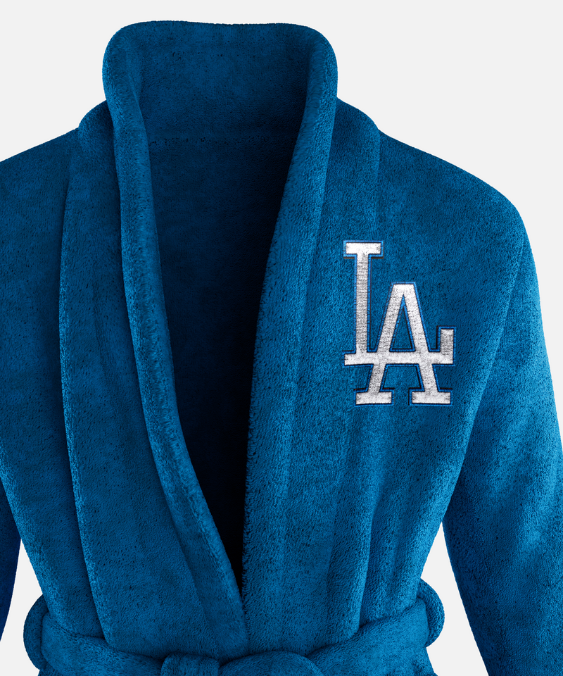 Dodgers Robe Los Angeles Dodgers Authentic Bathrobe | The Sportrobe – Good at Sports